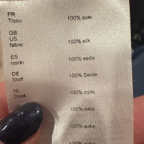 Maje Light Pink Scalloped 100% Silk Tank Top Size 1 US Small - Picture 5 of 8